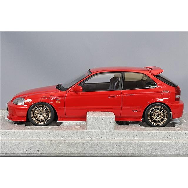 MOTORHELIX 1/18 ホンダ シビック タイプR (EK9) 無限 ミラノレッド