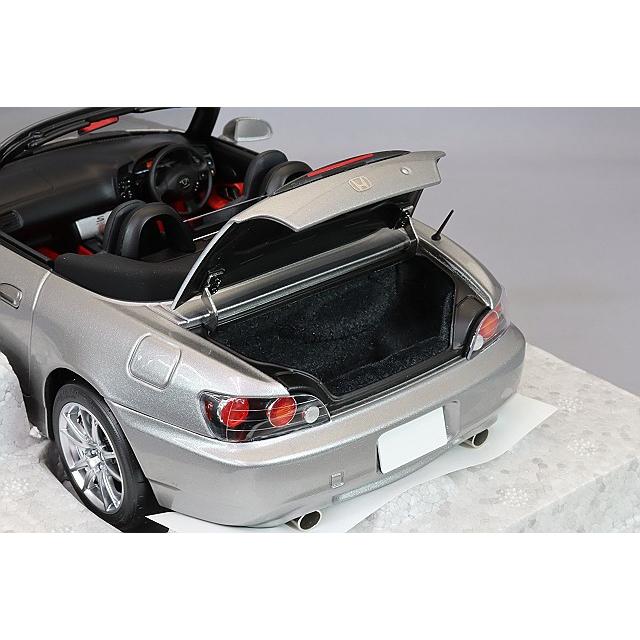 モーターヘリックス 1/18 ホンダ S2000 シルバーメタリック