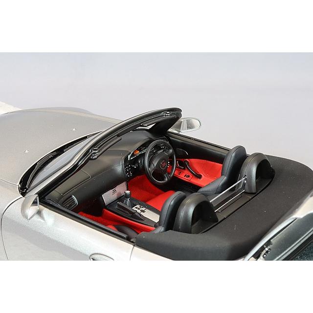 モーターヘリックス 1/18 ホンダ S2000 シルバーメタリック
