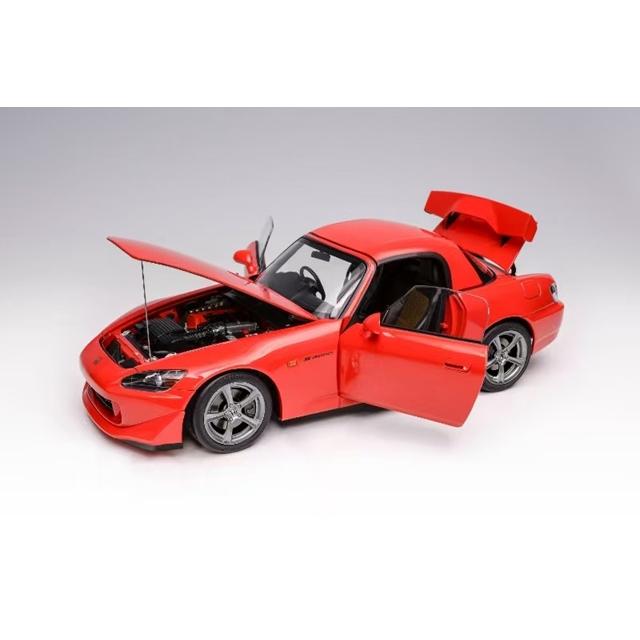 MOTORHELIX 1/18 ホンダ S2000 タイプS 2007 ニューフォーミュラレッド