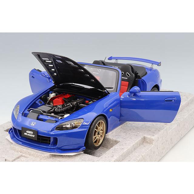 MOTORHELIX 1/18 ホンダ S2000 (AP2) 無限 MUGEN エーペックスブルー