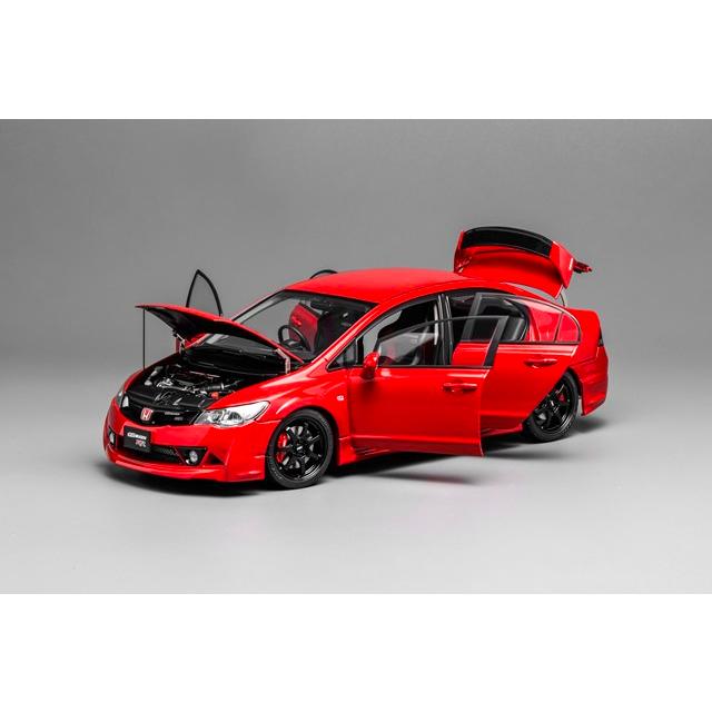 MOTORHELIX 1/18 ホンダ シビック タイプR (FD2) MUGEN RR ミラノ