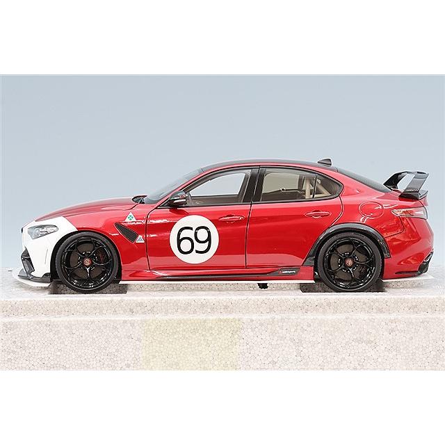 MOTORHELIX 1/18 アルファロメオ ジュリア GTAm #69 レッド ツートン
