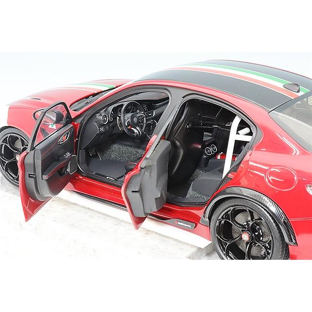 MOTORHELIX 1/18 アルファロメオ ジュリア GTAm #69 レッド ツートン