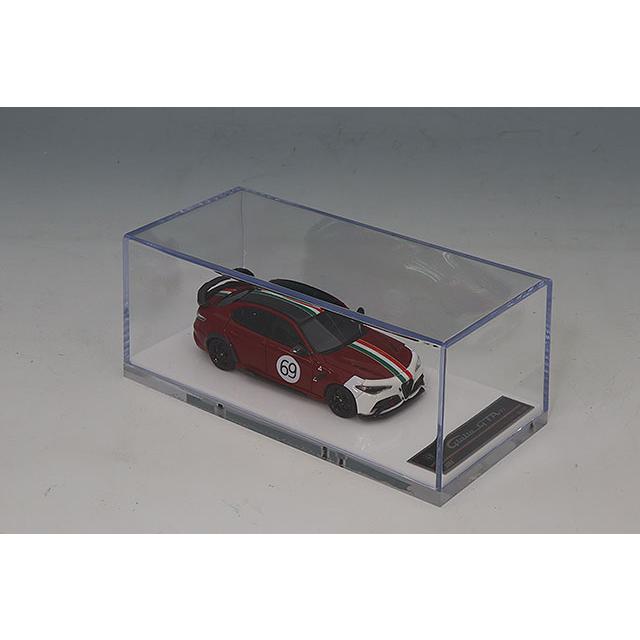 MOTORHELIX 1/64 アルファロメオ ジュリア GTAm レッド ツートン