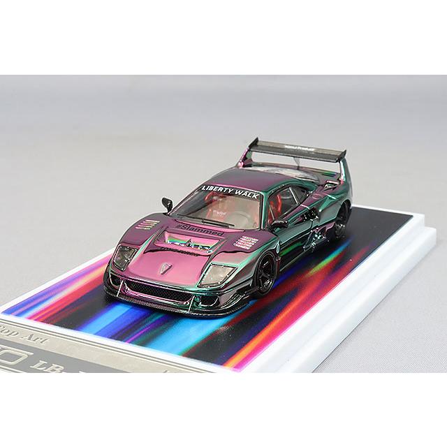 Top Art 1/64 LBWK F40 キネティッククローム : キッドボックス