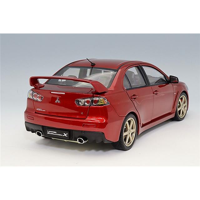 VIAT MODEL 1/18 三菱 ランサー エボリューションX レッド/カーボン