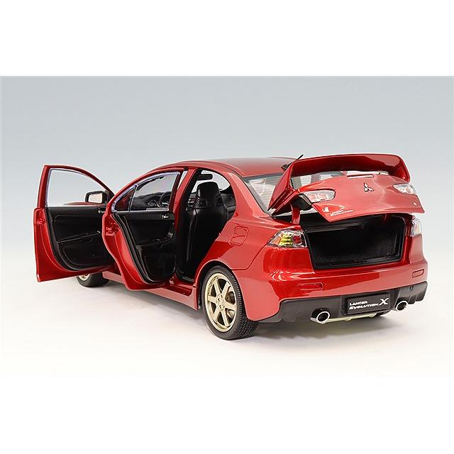 VIAT MODEL 1/18 三菱 ランサー エボリューションX レッド/カーボン