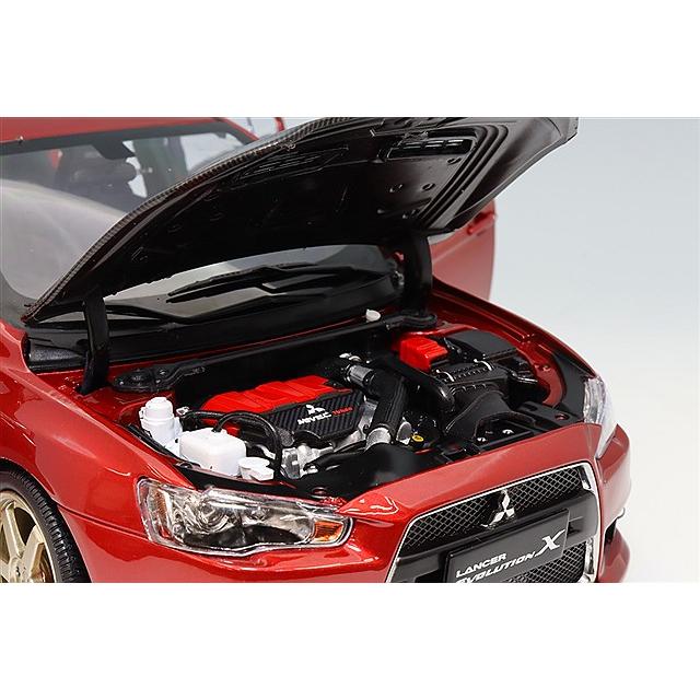 VIAT MODEL 1/18 三菱 ランサー エボリューションX レッド/カーボン