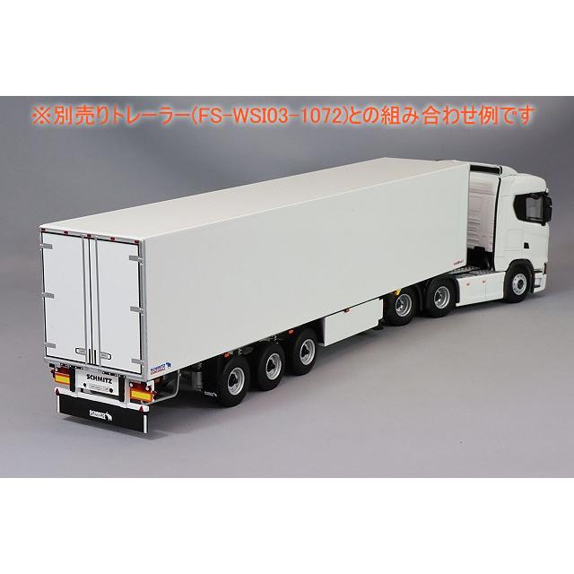 WSImodels 1/50 スカニア S ノーマル CS20N 6X2 タグアクスル WHITE