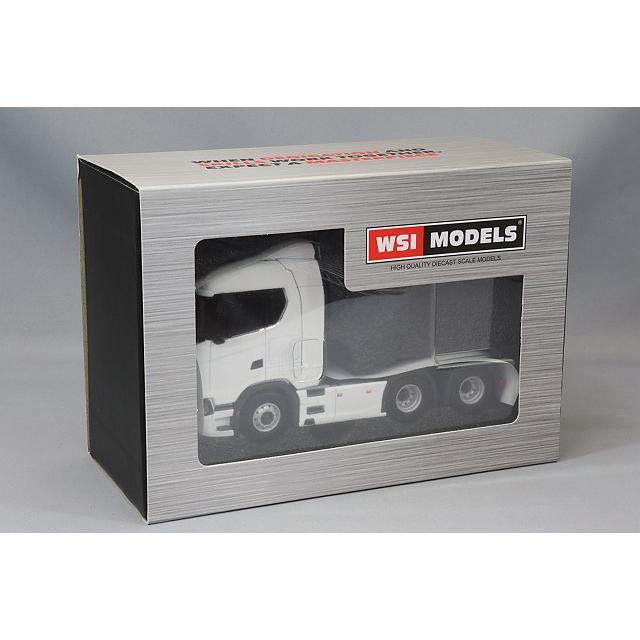 WSImodels 1/50 スカニア S ノーマル CS20N 6X2 タグアクスル WHITE