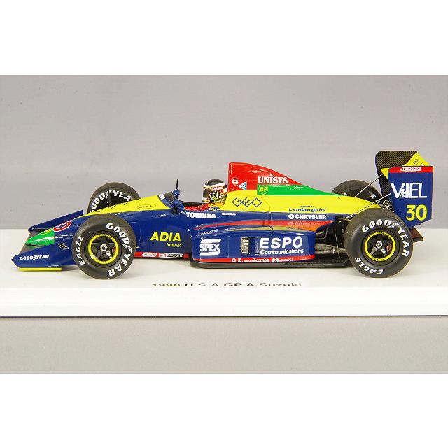 ミニカー/完成品 レーシングオン特注 スパーク 1/43 ローラ LC89B ランボルギーニ 1990 F1 アメリカGP #30 鈴木亜久里 |  | 01