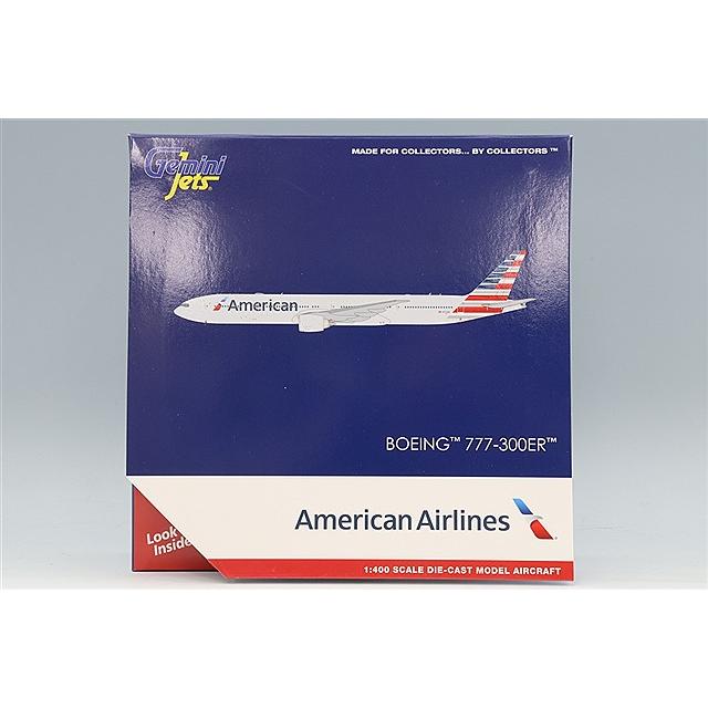 ジェミニジェッツ 1/400 ボーイング 777-300ER アメリカン航空 N722AN