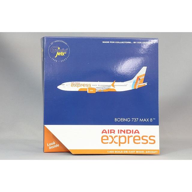 ジェミニジェッツ 1/400 ボーイング 737 MAX 8 エア インディア