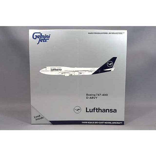 ジェミニジェッツ 1/400 ボーイング 747-400 ルフトハンザ航空 D-ABVY