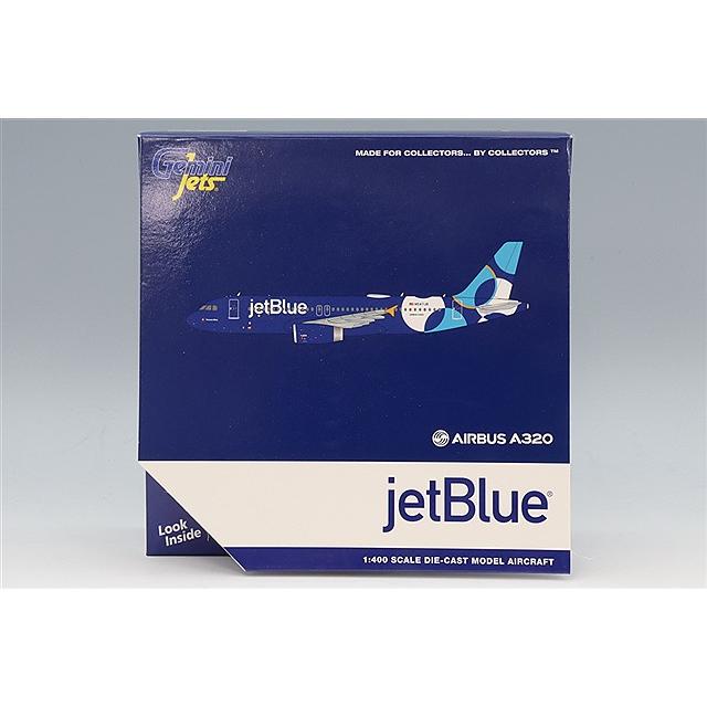 ジェミニジェッツ 1/400 エアバス A320-200 ジェットブルー航空