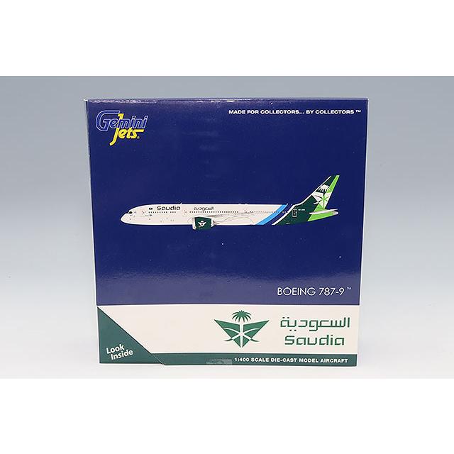 【新品・未開封】サウジアラビア館　ヒジャーズティー ジェミニジェッツ 1/400 ボーイング 787-9 サウジアラビア航空 HZ-ARB