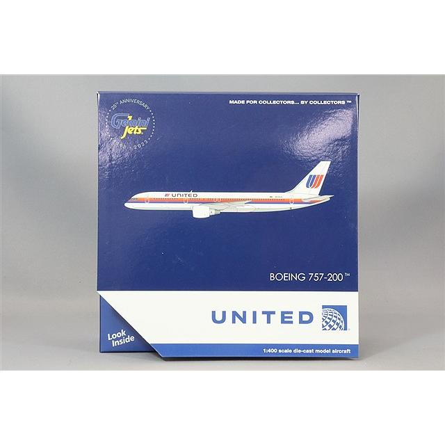 ジェミニジェッツ 1/400 ボーイング 757-200 ユナイテッド航空 Saul