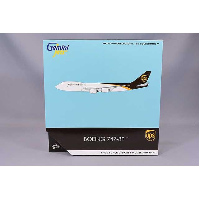 ジェミニジェッツ 1/400 ボーイング 747-8F UPS航空 N609UP : キッド
