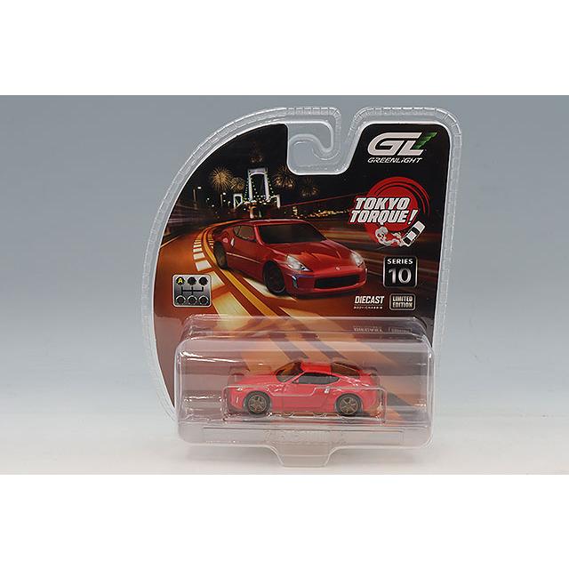 グリーンライト 1/64 2019 日産 370Z クーペ レッド ニューカスタム