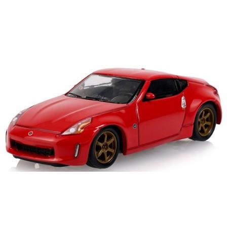 グリーンライト 1/64 2019 日産 370Z クーペ レッド ニューカスタム