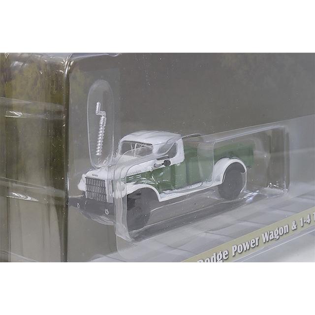 グリーンライト 1/64 1950 ダッジ パワーワゴン グリーン/ホワイト & 1