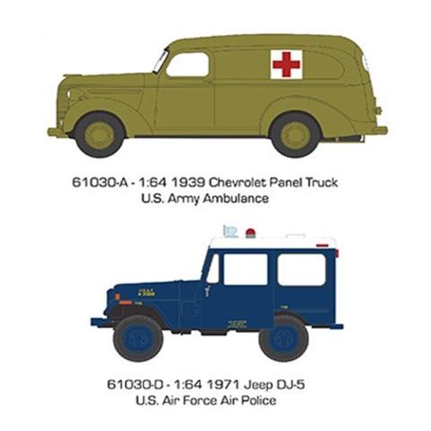 ミニカー/完成品 グリーンライト 1/64 Battalion 64 シリーズ 3 1BOX6