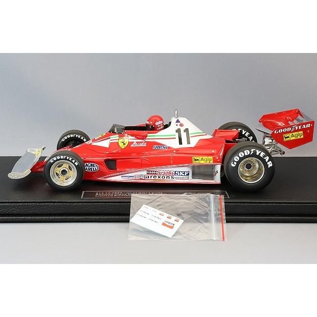 ミニカー/完成品 TOPMARQUES GP REPLICAS 1/18 フェラーリ 312 T2 1977 F1 モナコGP 2位 #11 N.ラウダ ドライバー付｜kidbox｜02