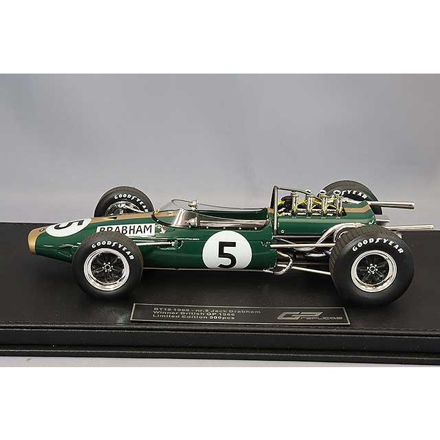 ミニカー/完成品 TOPMARQUES GP REPLICAS 1/18 ブラバム BT19 1966 イギリスGP ウィナー #5 J.ブラバム |  | 01