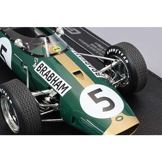 ミニカー/完成品 TOPMARQUES GP REPLICAS 1/18 ブラバム BT19 1966 イギリスGP ウィナー #5 J.ブラバム |  | 04
