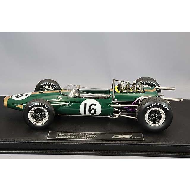 ミニカー/完成品 TOPMARQUES GP REPLICAS 1/18 ブラバム BT19 1966 オランダGP ウィナー #16 J.ブラバム |  | 01