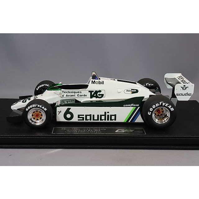 ミニカー/完成品 TOPMARQUES GP REPLICAS 1/18 ウィリアムズ FW08 1982 スイスGP F1 ウィナー #6 K.ロズベルグ｜kidbox｜02