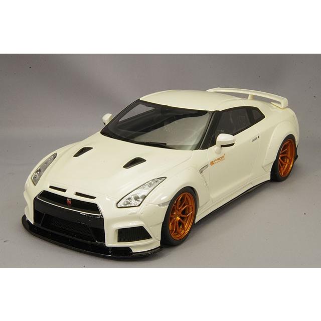 ミニカー/完成品 GTスピリット 1/18 プライア デザイン PD750WB 日産 GT-R パールホワイト