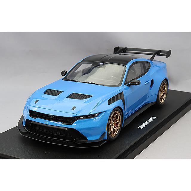 GTスピリット 1/18 フォード マスタング GTD 2024 ブルー : キッド