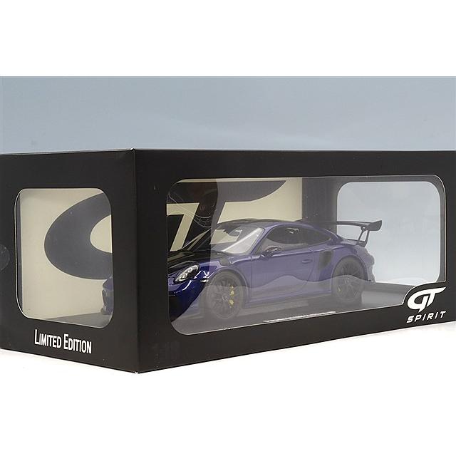 未展示品 GTスピリット1/18 ポルシェ911 GTスピリット 1/18 ポルシェ 911 (991.2) GT3 RS 2018 ブルー : キッド