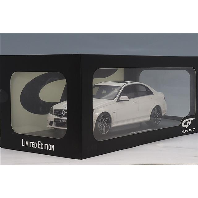 GTスピリット 1/18 メルセデスベンツ C63 AMG 2007 ホワイト : キッド