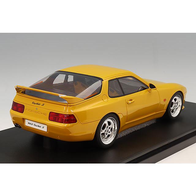GTスピリット 1/18 ポルシェ 968 ターボ S 1993 イエロー : キッド
