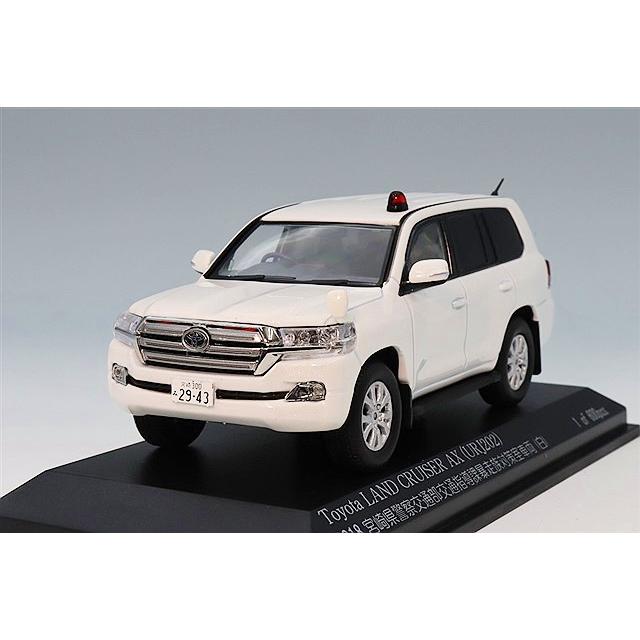 RAI'S 1/43 トヨタ ランドクルーザー AX (URJ202) 2018 宮崎県警察