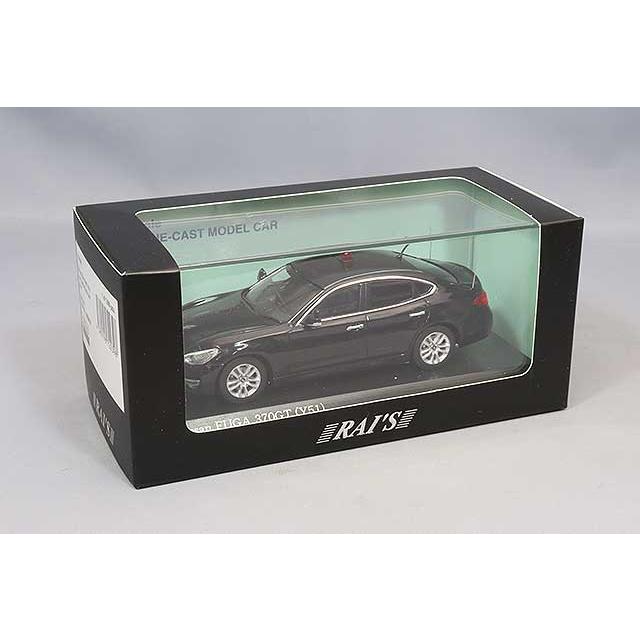 レイズ　フーガ　パトカー　要人警護車両1/43 レイズ 1/43 ニッサン フーガ 370GT Y51 2018 警察本部警備部要