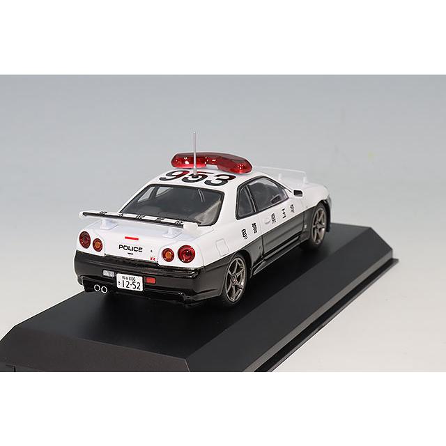 RAI'S 1/43 日産 スカイライン GT-R (BNR34) 2020 埼玉県警察高速道路交通警察隊車両 (953)_2