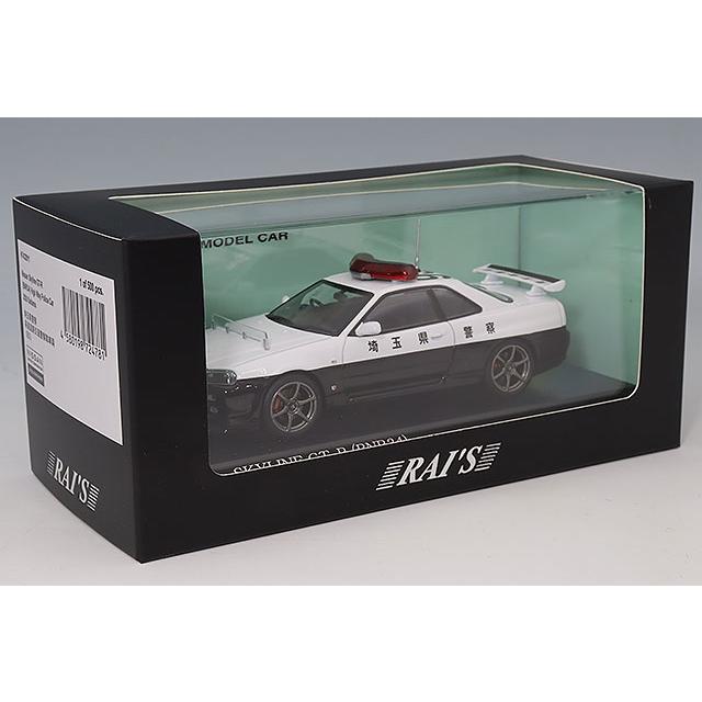 RAI'S 1/43 日産 スカイライン GT-R (BNR34) 2020 埼玉県警察高速道路