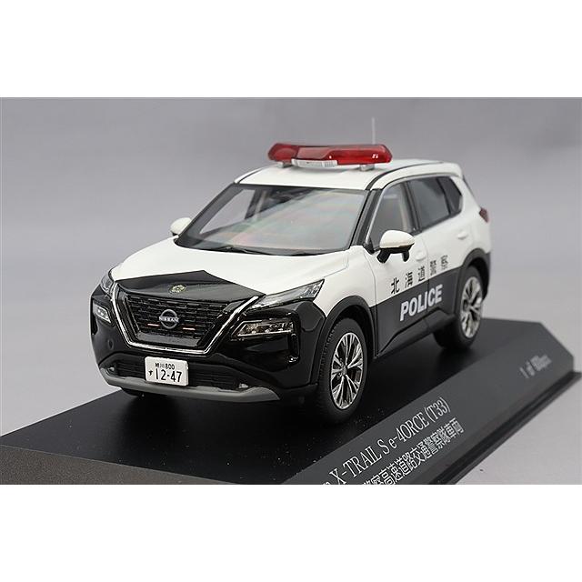 RAI'S 1/43 日産 エクストレイル S e-4ORCE (T33) 2023 北海道警察高速