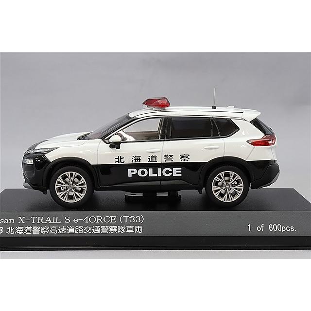 RAI'S 1/43 日産 エクストレイル S e-4ORCE (T33) 2023 北海道警察高速