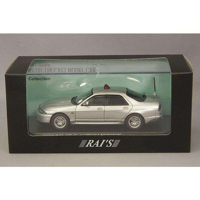 ミニカー/完成品 RAI'S 1/43 日産 スカイライン GT-R オーテックVer. 1998 埼玉県警察 高速道路交通警察隊車両 覆面/銀｜kidbox｜04