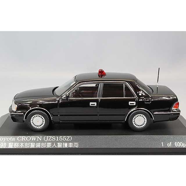 ミニカー/完成品 RAI'S 1/43 トヨタ クラウン JZS155Z 1998 警察本部警備部要人警護車両｜kidbox｜02