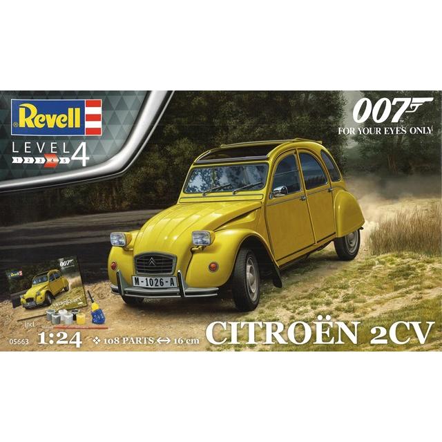 Revell プラモデル 1/24 シトロエン 2CV 