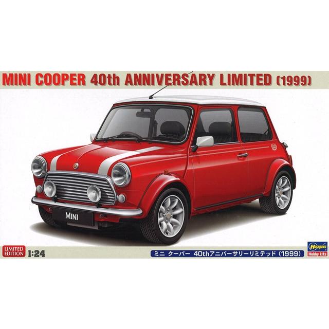 1/24 ミニクーパー 40th アニバーサリー 40周年 mini ハセガワ ハセガワ プラモデル 1/24 ミニ クーパー 40thアニバーサリー