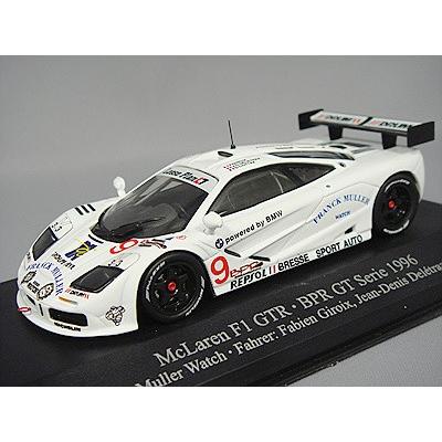 ミニカー/完成品 ヘコルサ特注 イクソ 1/43 マクラーレン F1 GTR フランクミューラー 1996 BPR-GT #9 F.Giroix / J-D.Deletraz / D.Cottaz