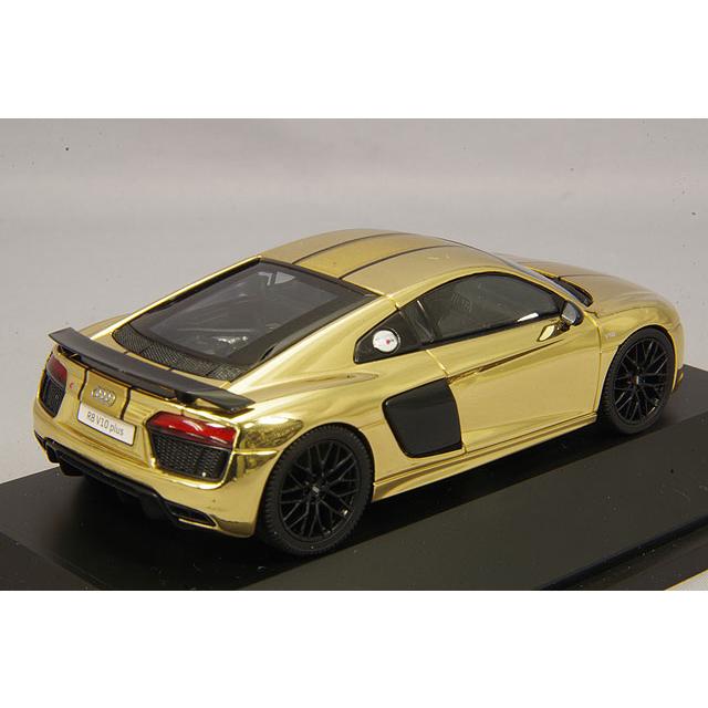 ミニカー/完成品 ヘルパ 1/43 アウディ R8 V10 プラス ゴールド V10 R8