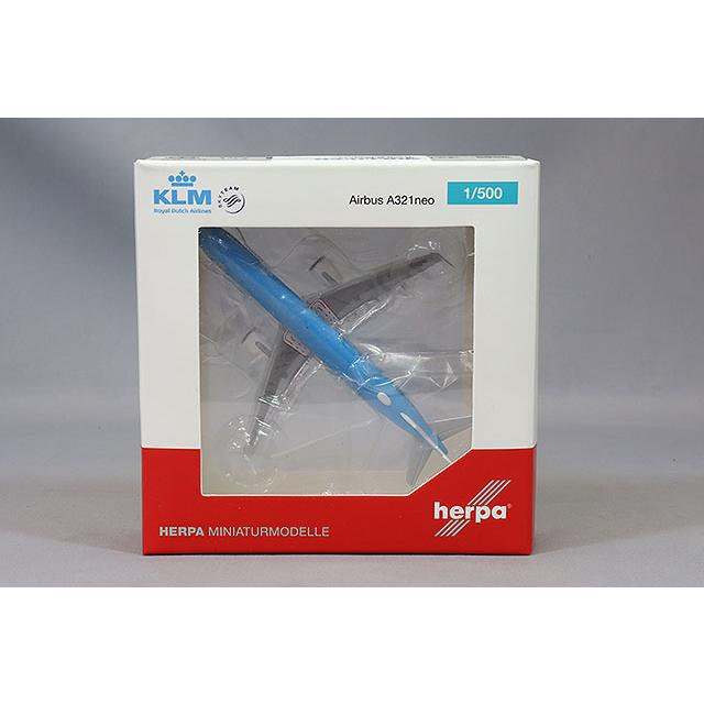 ヘルパウィングス 1/500 エアバス A321neo KLMオランダ航空